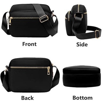 Stylish DIHKLCIO Nylon Crossbody Bag for Women