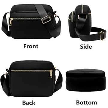 Stylish DIHKLCIO Nylon Crossbody Bag for Women