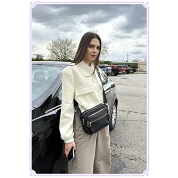 Stylish DIHKLCIO Nylon Crossbody Bag for Women