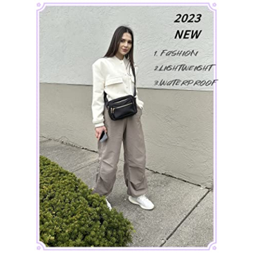 Stylish DIHKLCIO Nylon Crossbody Bag for Women