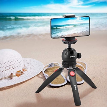 Qubo Mini Tripod for Cameras and Phones - Compact Stand