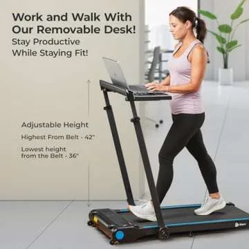 Lifepro 3-in-1 Foldable Treadmill and Walking Pad
