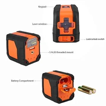 50 Feet Self-Leveling Laser Level for Accurate Alignment