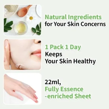 EUNYUL Natural Sheet Mask Pack 10 Types Korean Skincare
