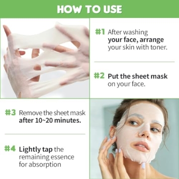 EUNYUL Natural Sheet Mask Pack 10 Types Korean Skincare