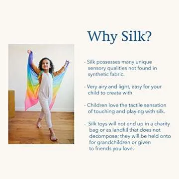 Enchanting Sarah's Silks Rainbow Fairy Wings for Kids