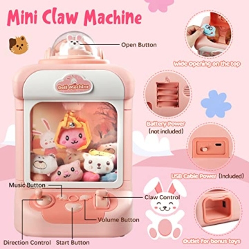 Exciting Claw Machine for Kids with Plush Toys & Fun Games