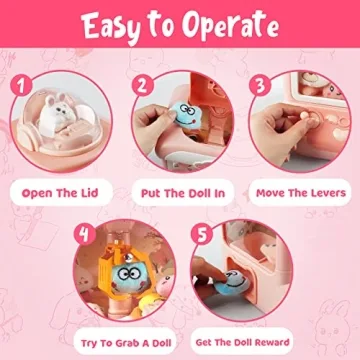 Exciting Claw Machine for Kids with Plush Toys & Fun Games