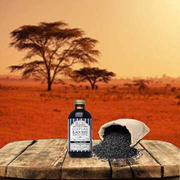 Shea Terra Egyptian Black Seed Cold Pressed Extra Virgin Oil | All Natural & Organic Oil to Boost Im...