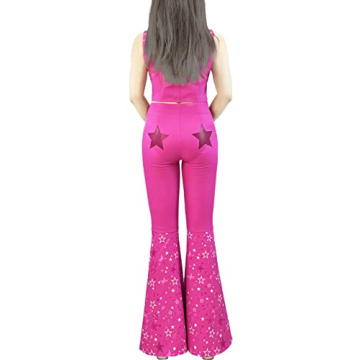 Naywig 70s Disco Costume for Women and Girls