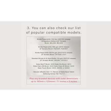 Universal Book Cover for eReaders – Tactile Joy