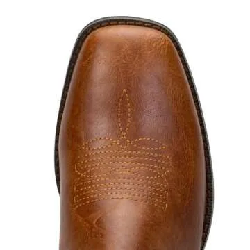 YZNVCG Cowboy Boots for Men - Classic Western Style