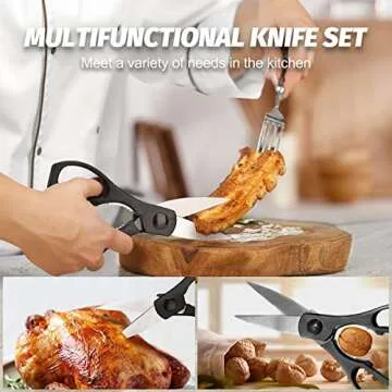 Buy TICWELL 19-Piece Kitchen Knife Set with Acrylic Stand