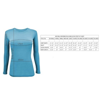 Comfortable Long Sleeve Under Scrub Tee for Women