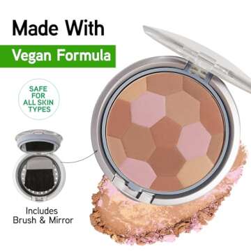 Multi-Colored Bronzer for a Natural Healthy Glow