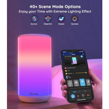 Govee RGBIC Table Lamp Smart LED with Music Sync