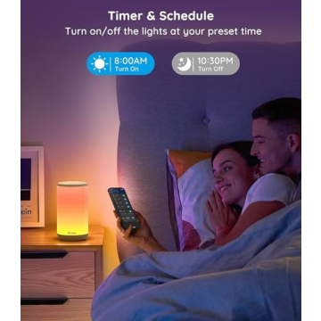 Govee RGBIC Table Lamp Smart LED with Music Sync
