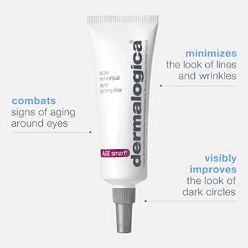 Dermalogica Age Reversal Eye Complex (0.5 Fl Oz) Anti-Aging Retinol Eye Cream - Targets and Reverses Signs of Skin Aging, Wrinkles and Dark Circles