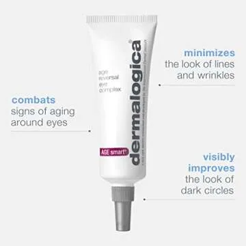 Dermalogica Age Reversal Eye Complex (0.5 Fl Oz) Anti-Aging Retinol Eye Cream - Targets and Reverses Signs of Skin Aging, Wrinkles and Dark Circles