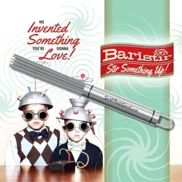 Gosh That's Good! Brand The Baristir - Ultimate Coffee Shop Tool, Efficient Mixing Timesaving, No Cl...