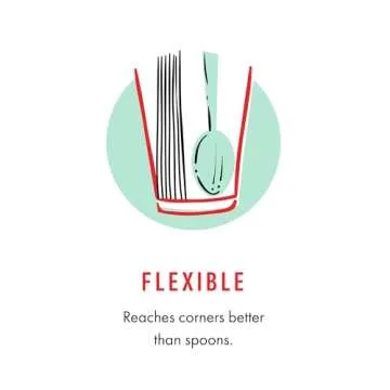 Gosh That's Good! Brand The Baristir - Ultimate Coffee Shop Tool, Efficient Mixing Timesaving, No Clumping - Designed to Reach Sides, Foam Control