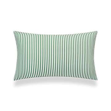 Coastal Lumbar Pillow Cover for Indoor Outdoor Use