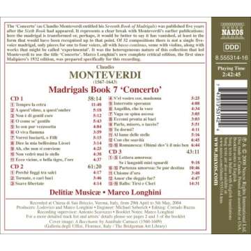 Madrigals Book 7 Concerto: Exquisite Renaissance Collection