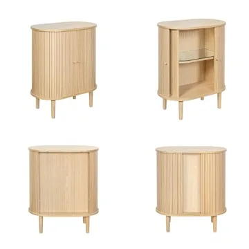 Elegant WERMO 28'' Bar Cabinet with Storage and Style