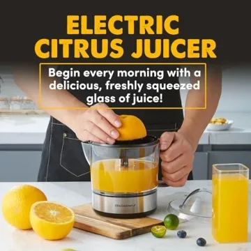 BPA-Free Citrus Juicer - Compact & Efficient Design
