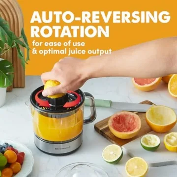BPA-Free Citrus Juicer - Compact & Efficient Design