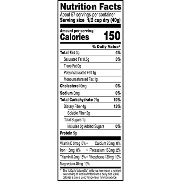 Quaker 1-Minute Oatmeal - Non-GMO, 2.5 lb Pack of 2