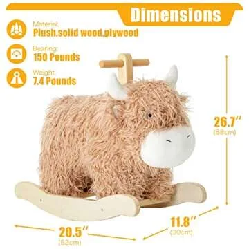 Baby Rocking Horse for 1-3 Year Olds - Safe & Fun Ride-On Toy