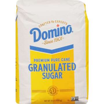 DOMINO FOODS Sugar Granulated, 10 lb