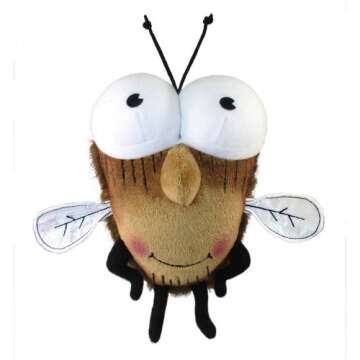 Fly Guy 8-Inch Brown Plush Toy - Cuddly Book Series Companion