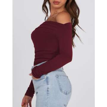 Stylish Sarin Mathews Off The Shoulder Women’s Top