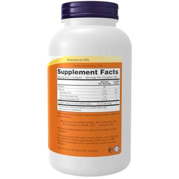NOW Foods Supplements, Pumpkin Seed Oil 1000 mg with Essential Fatty Acids and Phytosterols, Cold Pr...