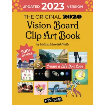 2020 Vision Board Clip Art Book: Your Ultimate Guide to Creating Inspiring Vision Boards