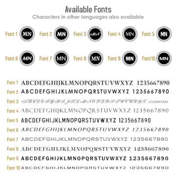 Mens gold cufflinks - Custom wedding cufflinks - Groomsmen Groom initial cufflinks - Anniversary, wedding customized cufflinks for men - Gold and black onyx cufflinks