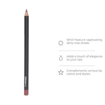 MAC Whirl Lip Pencil - Dirty Rose Precision Liner 0.05 oz