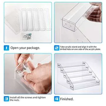 Kihor Tiered Spice Rack - Stylish Kitchen Organizer