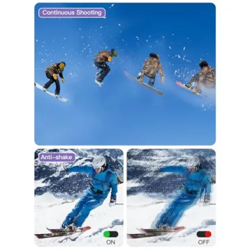 Kids Digital Camera 56MP Full HD with Zoom & Anti Shake