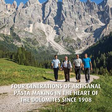 Monograno Felicetti Matt Spaghettoni Pasta Italian Organic Non-GMO 17.6oz (500g) 4 Pack