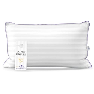 Queen Anne Luxury Hotel Down Alternative Pillow - Majesty Down - Synthetic Allergy Free Hypoallergen...