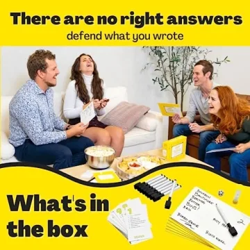 OFF TOPIC Party Game for Adults - Fun Adult Board Games for Groups of 2-8 Players - Hilarious Game Night Card Game for Friends, Family & More