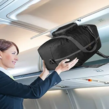 Lightweight 50L Cabin Bag Underseat Travel Holdall