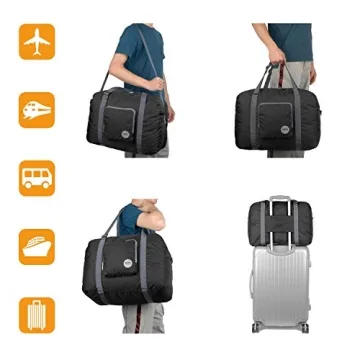 Lightweight 50L Cabin Bag Underseat Travel Holdall