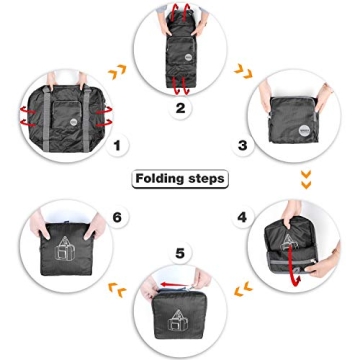 Lightweight 50L Cabin Bag Underseat Travel Holdall