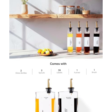 Stylish Olive Oil Dispenser Set - APT 1101 for Kitchen