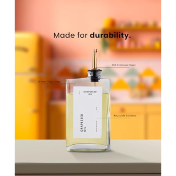 Stylish Olive Oil Dispenser Set - APT 1101 for Kitchen