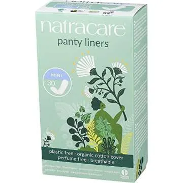 Natracare Panty Liner Mini Breathable 30 PC for Comfort